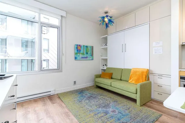 Modern Waterfront Microloft Studio in Downtown Victoria
